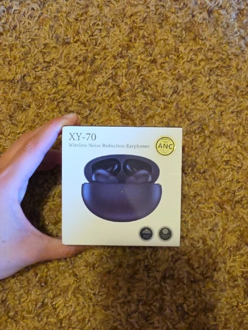 Blue Wireless Bluetooth TWS Earbuds with Charging Case